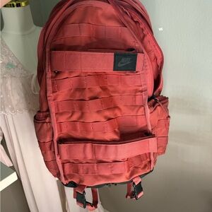 Nike Men's Backpack in Bold Red